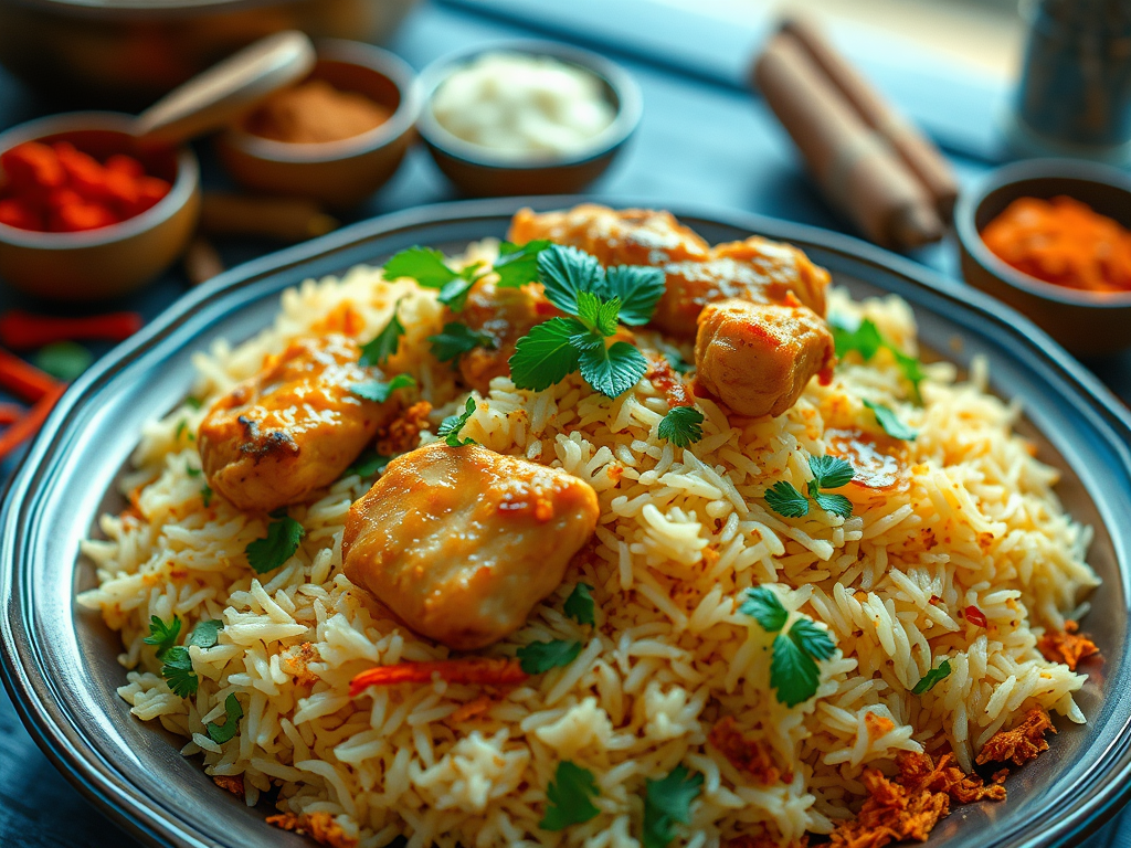 Chicken Biryani: A Dish Steeped in History and&nbsp;Flavor