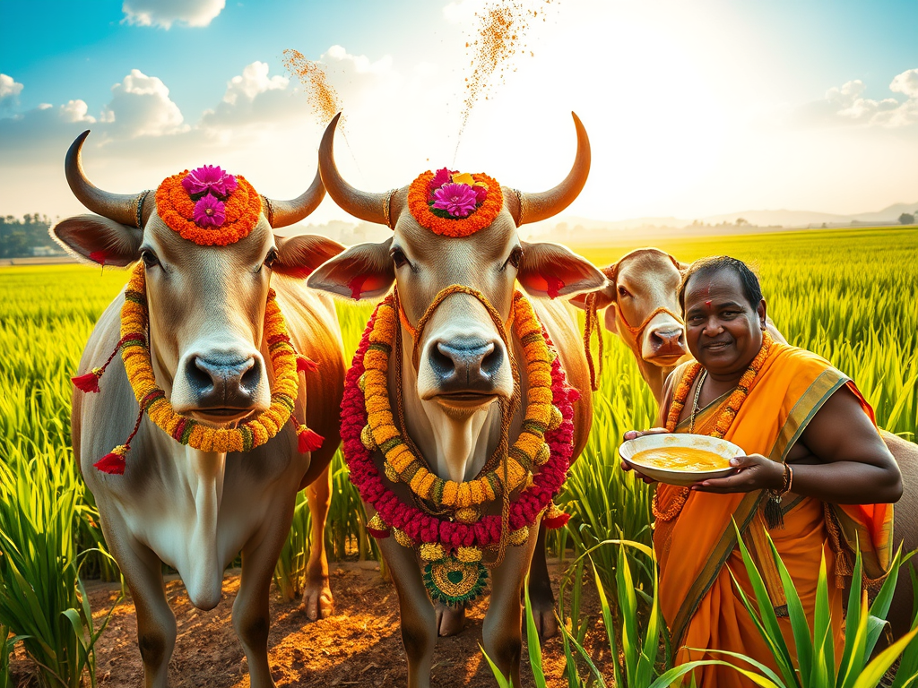 Mattu Pongal: Celebrating the Sacred Bond Between Humans and&nbsp;Cattle