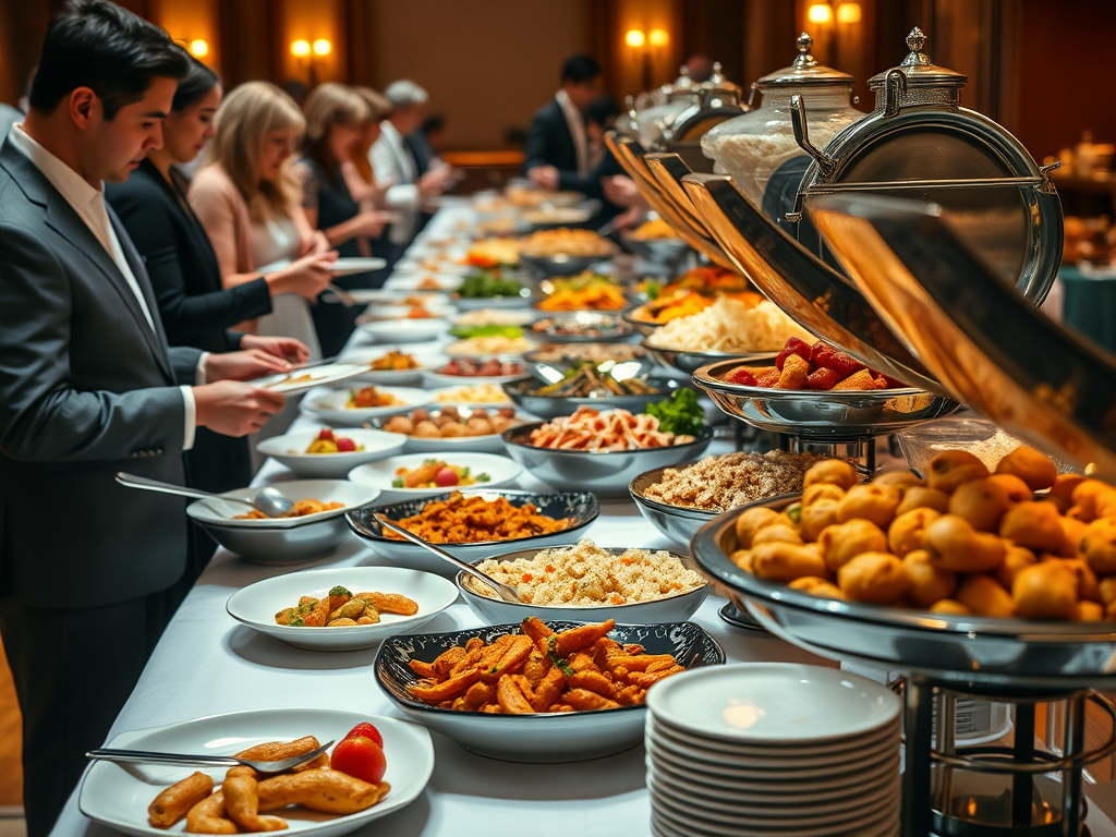 Buffet Etiquette: Serving Yourself with Style &&nbsp;Consideration