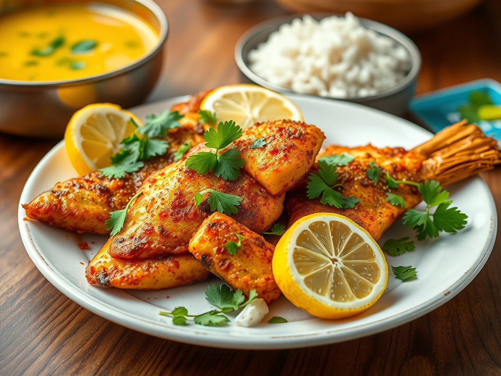Chettinad Meen Varuval (South Indian Spicy Fish&nbsp;Fry)