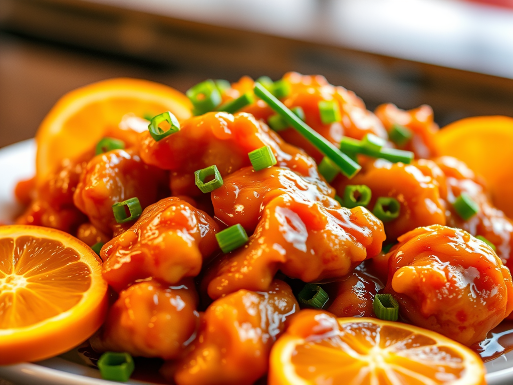 Golden Glaze Orange&nbsp;Chicken