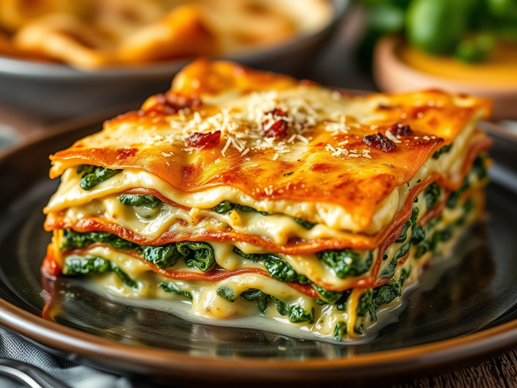 Layers of Green: Classic Spinach&nbsp;Lasagna