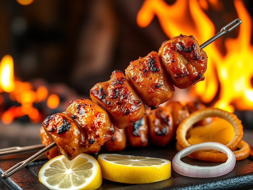 Royal Flame Sheek&nbsp;Kebabs