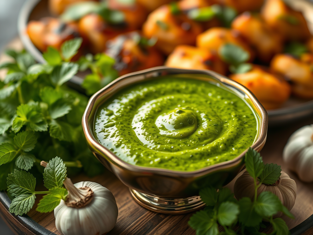Green Fire: The Classic Indian Mint&nbsp;Chutney
